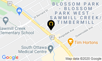 Liberty Tax Service in Guelph map