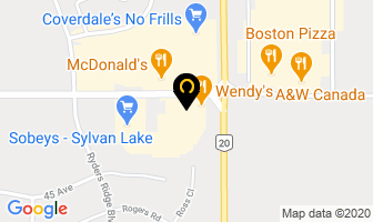 Liberty Tax Service in Sylvan Lake map