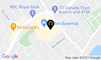 Librairie Carcajou in Beauharnois map