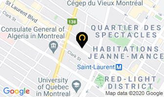 Librairie Las Americas Inc in Montreal map