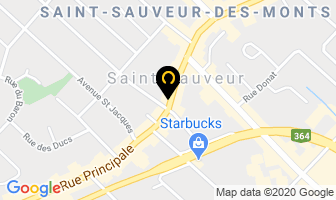 Librairie Quintessence in Saint-Sauveur map