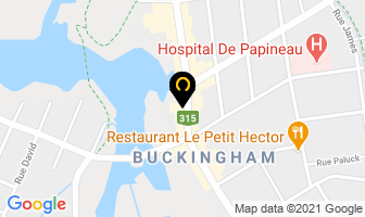 Librairie Rose Marie in Gatineau map