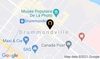 Librairie Tourne La Page in Drummondville map