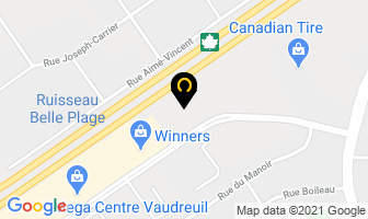 Librairies Boyer Ltee in Vaudreuil-Dorion map