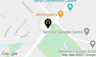Licken Chicken Maldon in Mississauga map