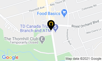 Life Transitions Counselling in Thornhill map