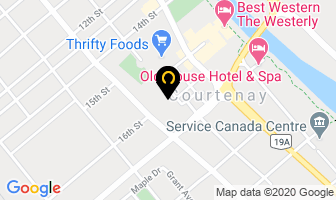 Lifelabs in Courtenay map