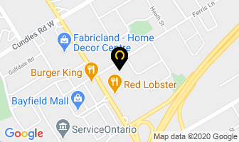 Lifestyle Dentistry in Barrie map