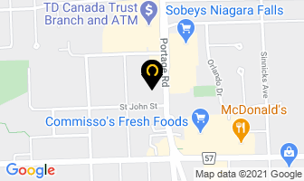 Lifetime Financial Planning Group in Niagara Falls map