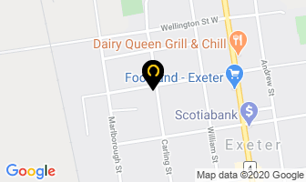 Lifetime Water Products Canada Inc in Exeter map
