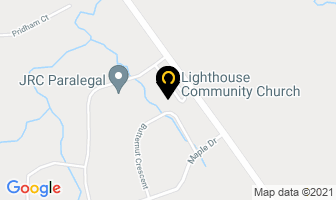 Lighthouse Community Church in Stayner map