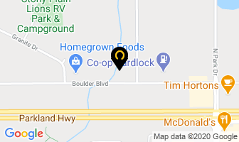 Lighthouse Pentecostal Church in Stony Plain map
