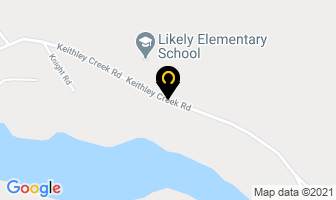 Likely Elementary School - School District No 27 (Cariboo-Chilcotin) in Likely map
