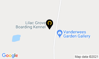 Lilac Grove Boarding Kennel in Thunder Bay map