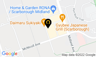 Lily Massage Clinic in Scarborough map