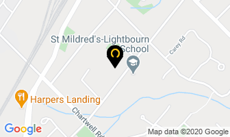 Linbrook School in Burlington map