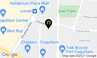 Lincoln Dental Center in Coquitlam map