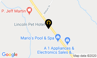 Lincoln Pet Hotel in Lincoln map