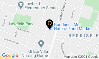 Lincside Pub & Grill in Hamilton map