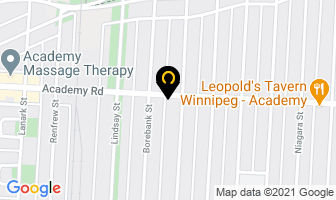 Linda Perry Msw Rsw in Winnipeg map
