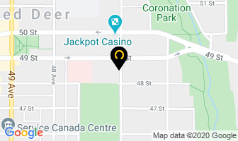 Linda's Chinese Massage in Red Deer map
