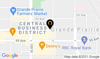 Linda's Hair Studio in Grande Prairie map