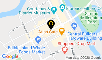 Linda's Leather & Shoe Service in Courtenay map