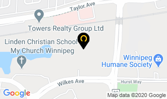 Linden Christian School in Winnipeg map