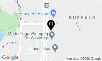 Lindenwoods Chiropractic in Winnipeg map