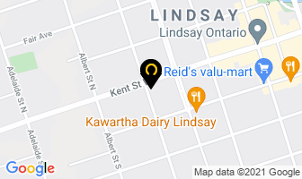 Lindsay Dry Cleaners in Lindsay map