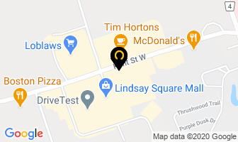Lindsay Towing Service in Lindsay map