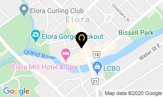 Lines Hair Design in Elora map