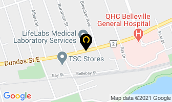 Ling H Dr in Belleville map