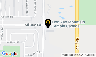 Ling Yen Mountain Temple Canada in Richmond map
