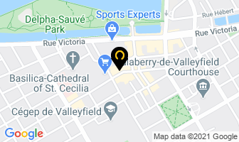 Lingerie Bertina in Salaberry-de-Valleyfield map