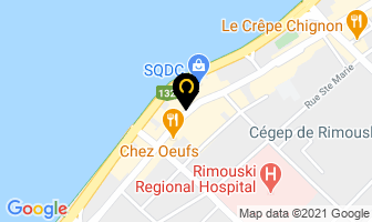 Lingerie St-Germain in Rimouski map