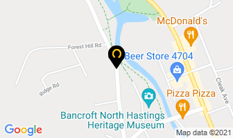 Links To Health in Bancroft map
