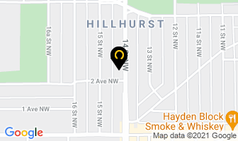 Lionheart Psychology Group in Calgary map