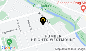 Lionhouse Property Experts in Etobicoke map