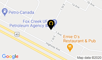 Liquid Force Enterprises Inc in Fox Creek map