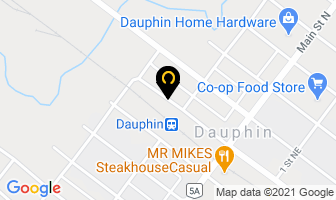 Liquor Mart in Dauphin map