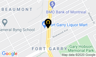 Liquor Mart Fort Garry in Winnipeg map