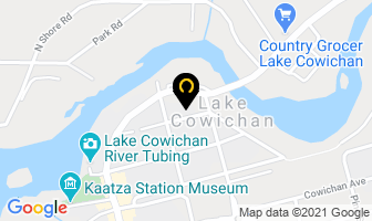Lisa's Fit Stop in Lake Cowichan map