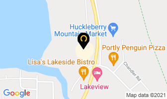 Lisa's Lakeside Bistro in Christina Lake map