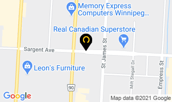 Litemor Distributors Ltd in Winnipeg map