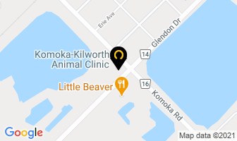 Little Beaver Restaurant in Komoka map