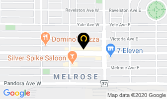 Little Bones Wings in Winnipeg map