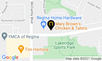 Little Caesars Pizza in Regina map