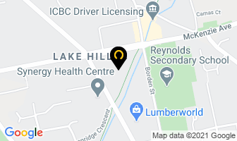 Little Iain Massage Therapy in Victoria map