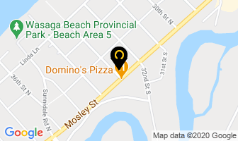 Little Label in Wasaga Beach map